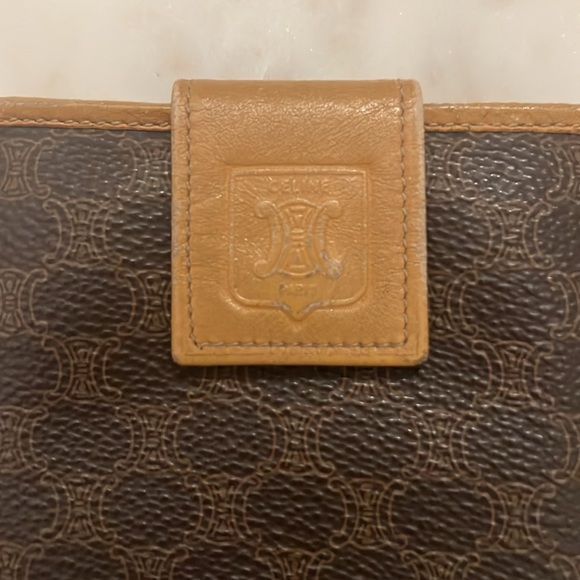 90s VINTAGE - CELINE Macadam Wallet - Picture 3 of 10